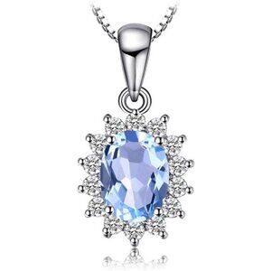 Princess Diana Kate Middleton Natural Amethyst Citrine Garnet Peridot Topaz